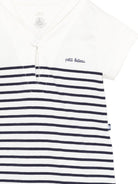 Tutina per neonato Petit Bateau multicolor con design a righe A0FI9 01 PETIT BATEAU KIDS 