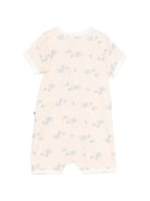 Tutina per neonato Petit Bateau arancione con design a righe verticali A0FIR 01 PETIT BATEAU KIDS 