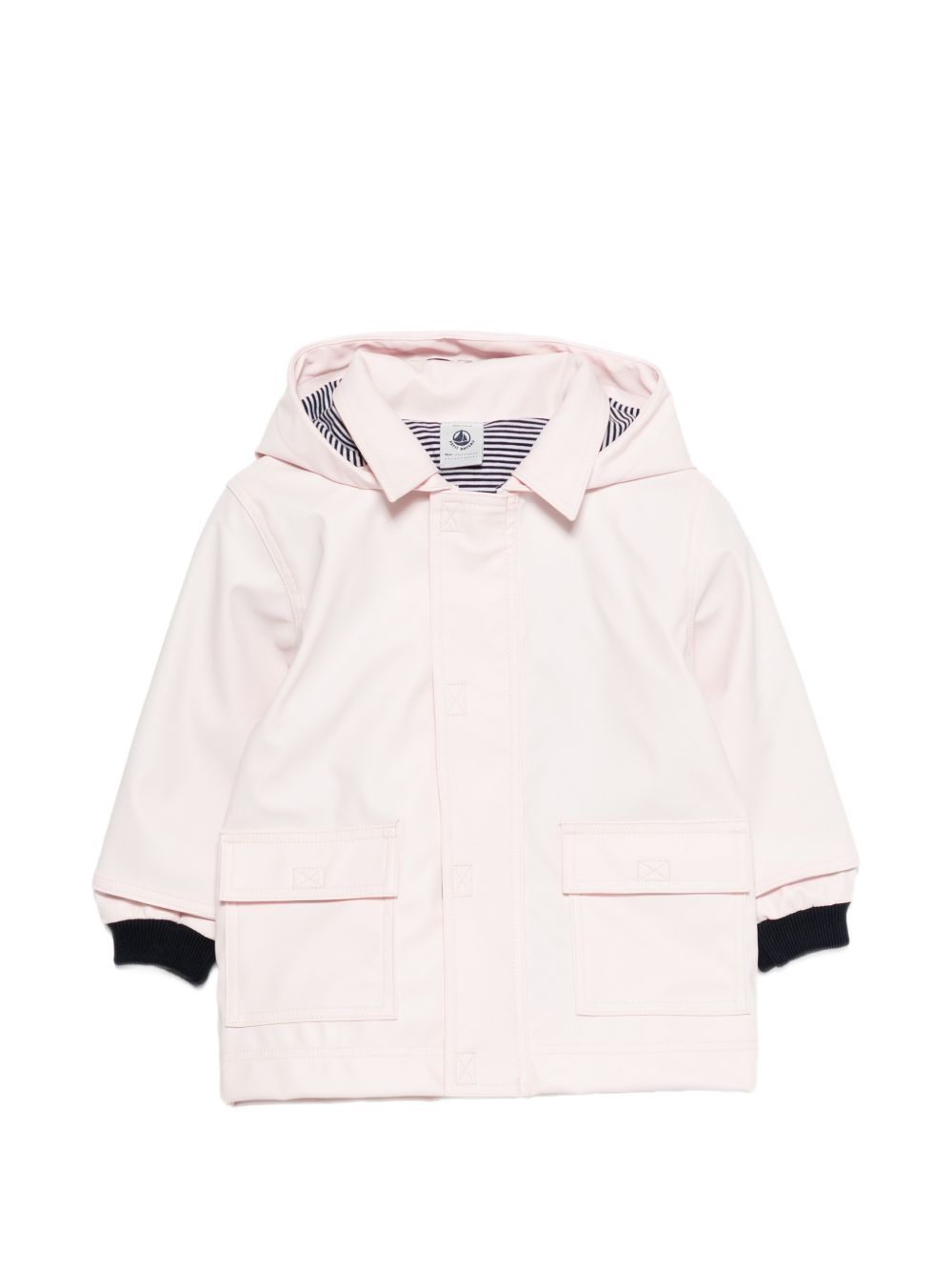 Giubbino impermeabile per neonata Petit Bateau rosa con cappuccio A0FKB 02 PETIT BATEAU KIDS 