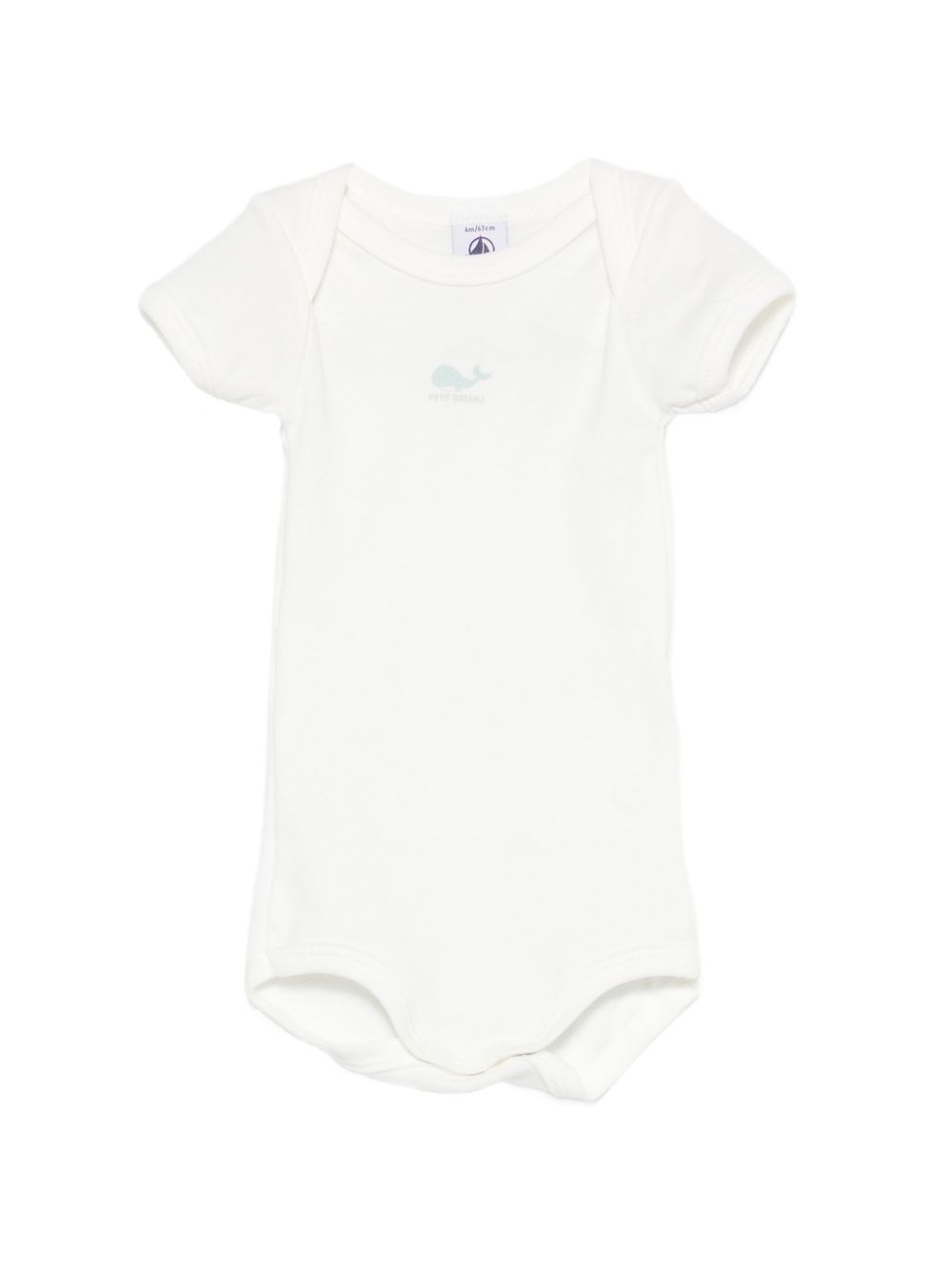 Tre pezzi per neonato Petit Bateau multicolore a maniche corte A0FOJ 00 PETIT BATEAU KIDS 