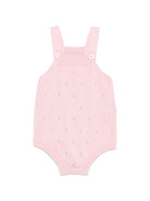 Tutina per neonata Petit Bateau rosa con lavorazione a pointelle A0FOP 02 PETIT BATEAU KIDS 