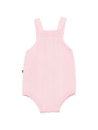 Tutina per neonata Petit Bateau rosa con lavorazione a pointelle A0FOP 02 PETIT BATEAU KIDS 