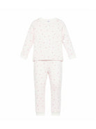 Pigiama per bambina Petit Bateau rosa con stampa floreale all-over A0FP9 01 PETIT BATEAU KIDS 