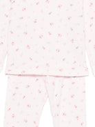Pigiama per bambina Petit Bateau rosa con stampa floreale all-over A0FP9 01 PETIT BATEAU KIDS 