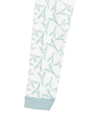 Pigiama per bambino Petit Bateau bianco con stampa grafica all-over A0FPE 01 PETIT BATEAU KIDS 