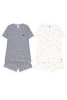 Set due pigiami per bambino Petit Bateau multicolore con stampa all-over A0FQH 00 PETIT BATEAU KIDS 