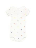 Set tre body per neonato Petit Bateau multicolore con scollo rotondo A0FQQ 00 PETIT BATEAU KIDS 