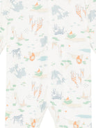Tutina per neonati Petit Bateau bianca con stampa animali A0FRF 01 PETIT BATEAU KIDS 
