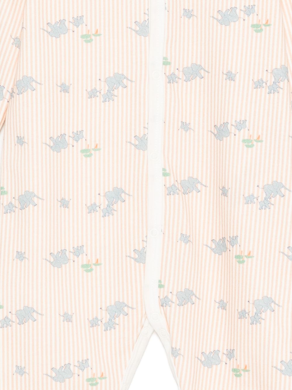 Tutina per neonato Petit Bateau multicolor con design a righe A0FSC 01 PETIT BATEAU KIDS 