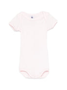 Set tre body per neonata Petit Bateau rosa con varie stampe A0FT2 00 PETIT BATEAU KIDS 