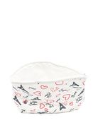 Trousse per trucco Petit Bateau bianca con motivo a cuori A0FTR 01 PETIT BATEAU KIDS 