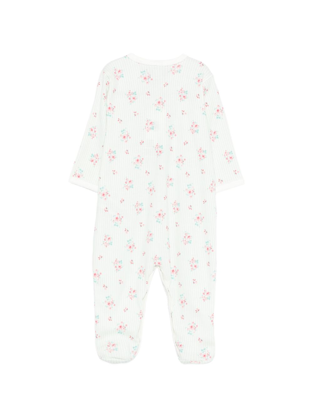 Tutina per neonata Petit Bateau verde con design multicolore A0FXG 01 PETIT BATEAU KIDS 