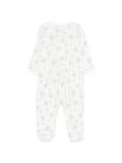 Tutina per neonata Petit Bateau verde con design multicolore A0FXG 01 PETIT BATEAU KIDS 