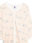 Tutina per neonato Petit Bateau arancione con stampa animali all-over A0FXH 01 PETIT BATEAU KIDS 