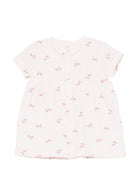 Abito per neonata Petit Bateau rosa con stampa a fiori A0G00 01 PETIT BATEAU KIDS 