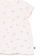 Abito per neonata Petit Bateau rosa con stampa a fiori A0G00 01 PETIT BATEAU KIDS 