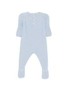 Tutina per neonato Paz Rodriguez azzurra con dettagli traforati 005-123692 860 PaZ RODRIGUEZ KIDS 