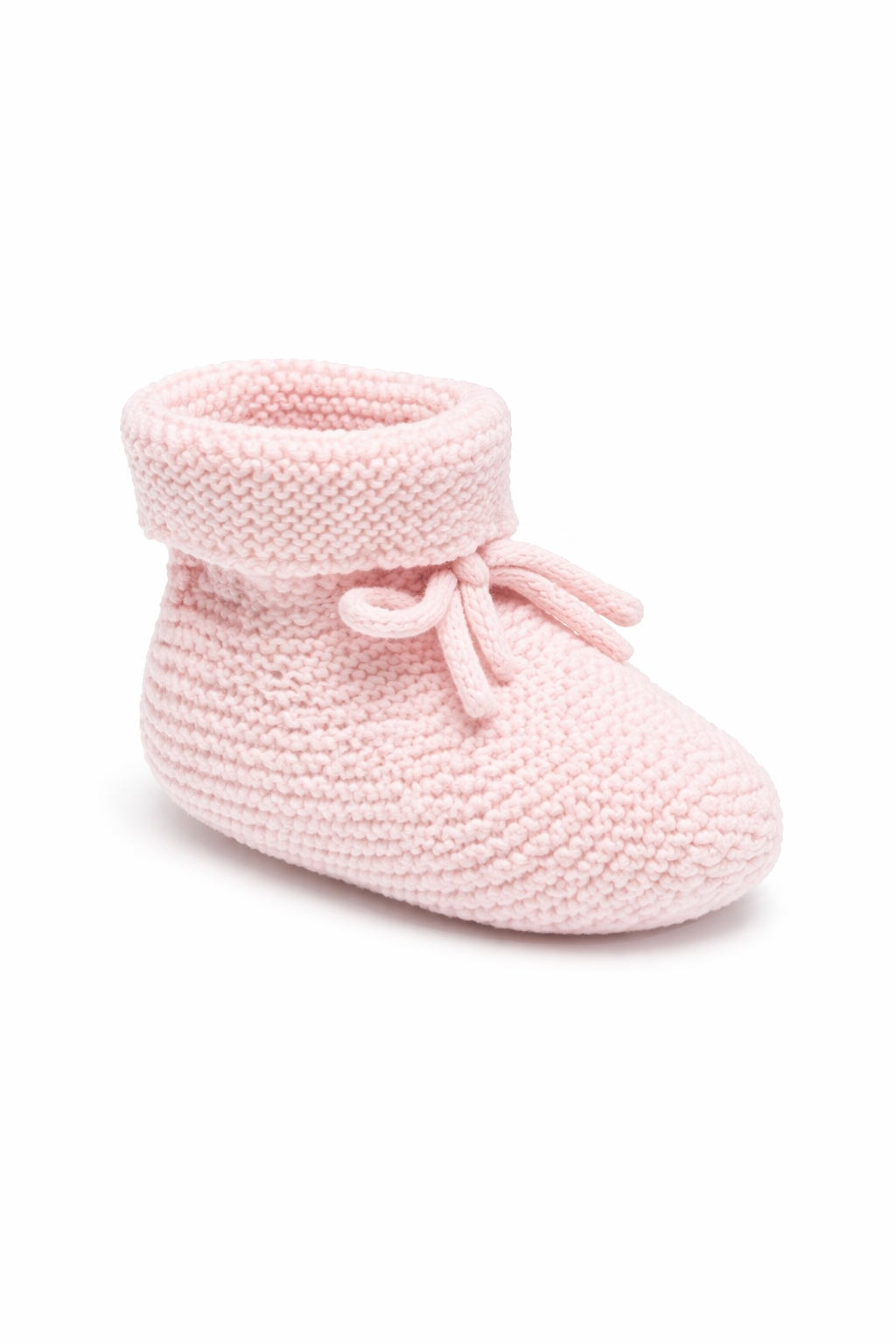Scarpine primi passi per neonata Paz Rodriguez rosa con lavorazione a uncinetto 018-22246 80 PaZ RODRIGUEZ KIDS 