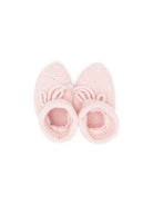 Scarpine primi passi per neonata Paz Rodriguez rosa con lavorazione a uncinetto 018-22246 80 PaZ RODRIGUEZ KIDS 