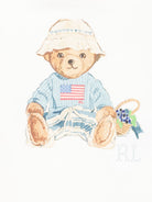 Set due tutine per neonato Polo Ralph Lauren Kids bianche con stampa orsetto 310A12847 001 Ralph Lauren kids 