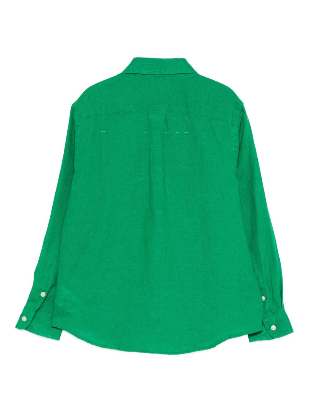 Camicia per bambino Polo Ralph Lauren Kids verde con caratteristico logo Polo Pony 322967600 501 Ralph Lauren kids 