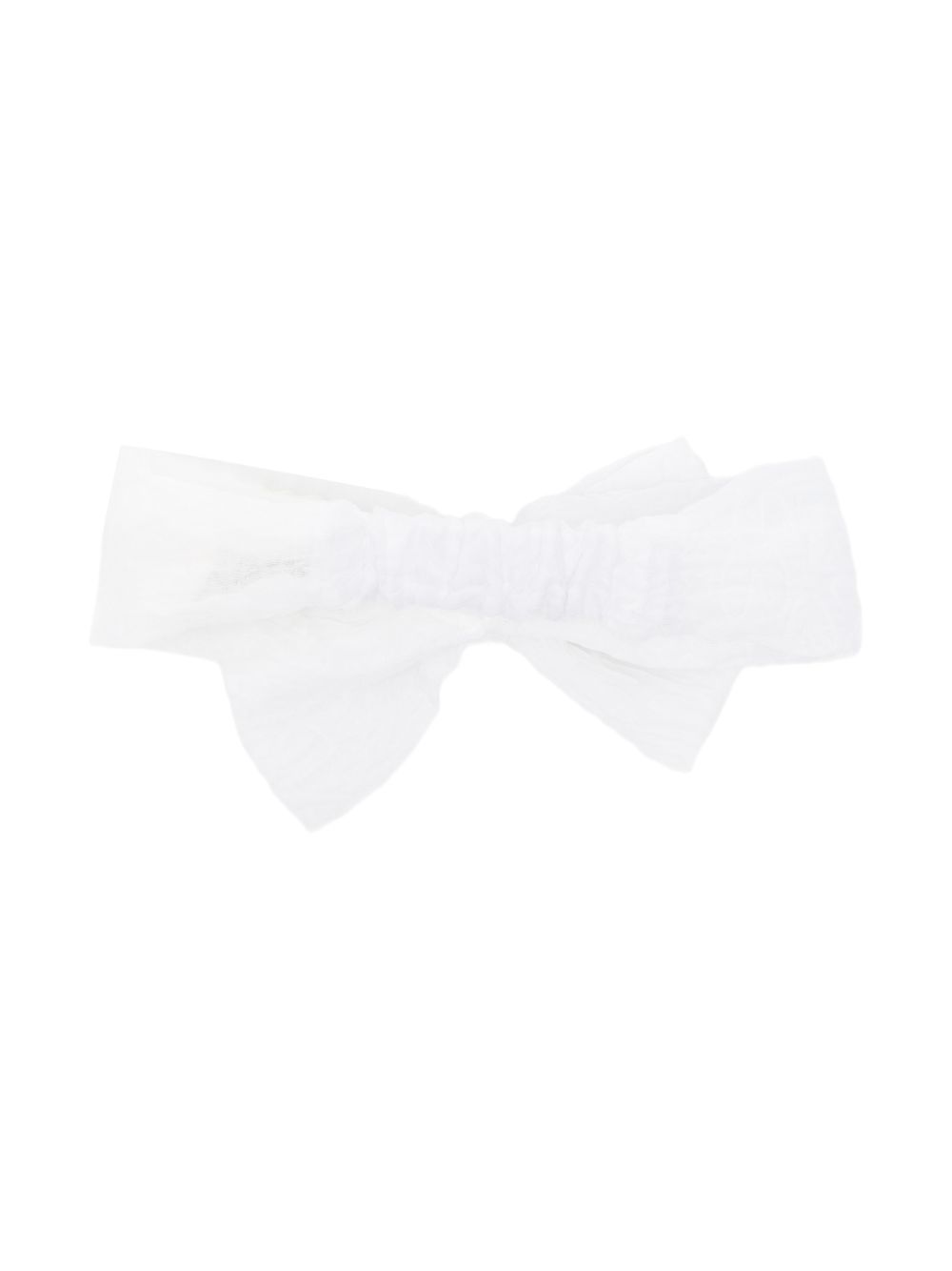 Cerchietto per neonata Simonetta bianco con fiocco SY0004 O0069 100 SIMONETTA KIDS 
