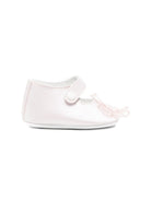 Scarpine primi passi per neonata Simonetta rosa con applicazione fiore SY0016 S0251 515 SIMONETTA KIDS 