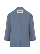 Blazer per bambina Simonetta blu con applicazione floreale SY2A34 G0212 645 SIMONETTA KIDS 