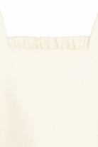 Top per bambina Simonetta bianco con scollo quadrato SY5A92 S0251 102 SIMONETTA KIDS 