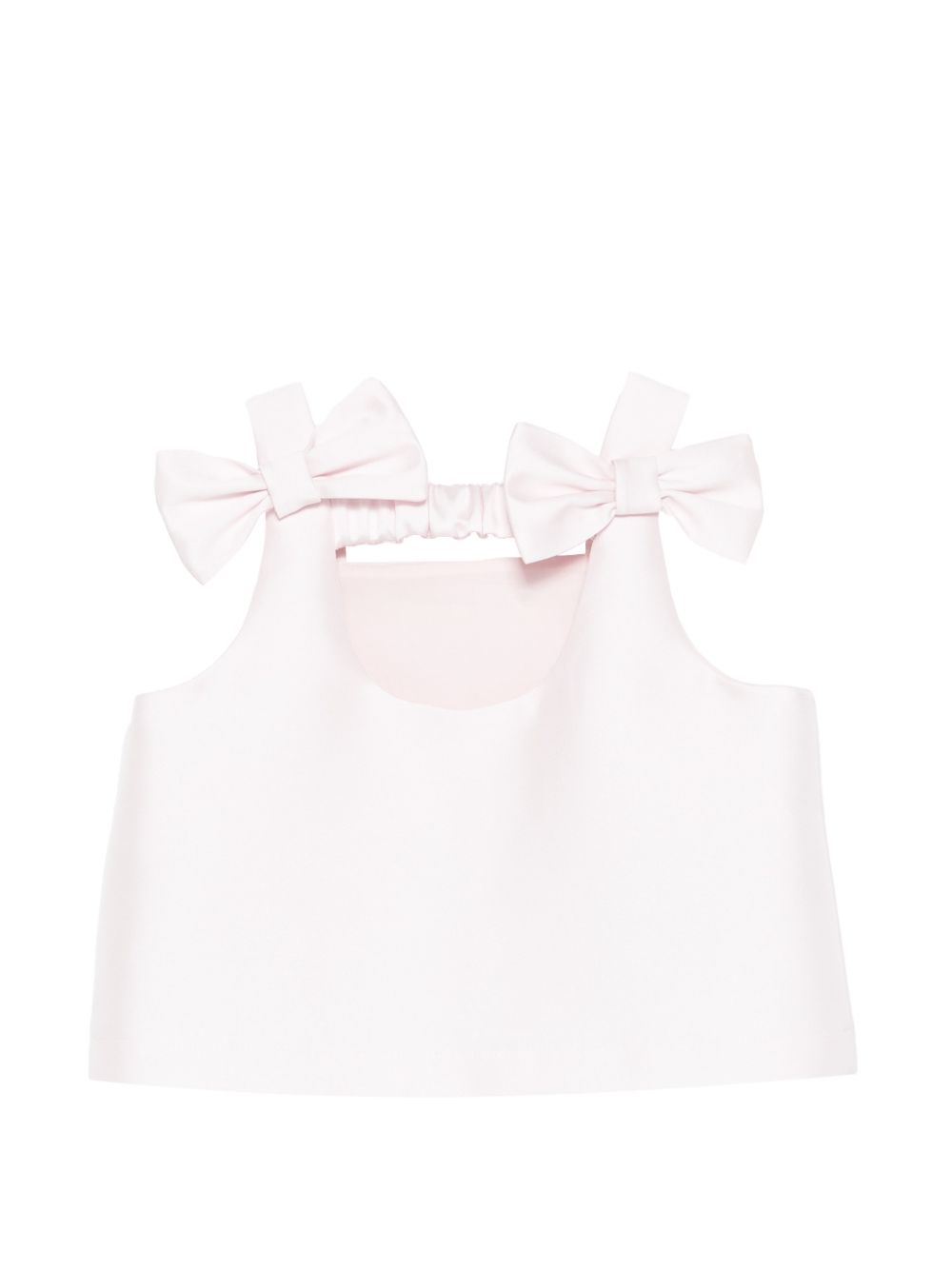 Top per bambina Simonetta rosa con dettaglio fiocco SY5A92 S0251 515 SIMONETTA KIDS 