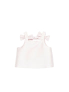 Top per bambina Simonetta rosa con dettaglio fiocco SY5A92 S0251 515 SIMONETTA KIDS 