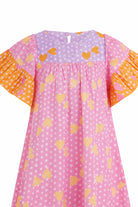 Abito per bambina Stella McCartney Kids rosa con stampa grafica cuori all- over TY1A31 Z3439 51UMC STELLA McCARTNEY KIDS 