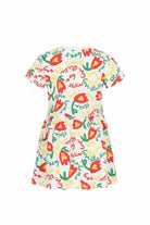Abito per bambina Stella McCartney Kids bianco con stampa a fiori TY1C51 Z3423 101MC STELLA McCARTNEY KIDS 