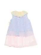 Abito per bambina Stella McCartney Kids multicolore a fiori con ruches TY1D22 K0268 999MC STELLA McCARTNEY KIDS 