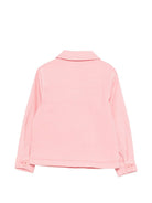 Giacca per bambina Stella McCartney Kids rosa con ricamo a fiori TY2A57 Z0156 509 STELLA McCARTNEY KIDS 