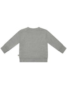 Felpa per neonato Stella McCartney Kids grigio con stampa grafica sul davanti TY4540 Z0499 807 STELLA McCARTNEY KIDS 