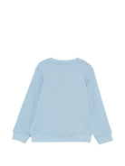 Felpa per bambina Stella McCartney Kids azzurra con stampa grafica TY4A50 Z3409 606 STELLA McCARTNEY KIDS 