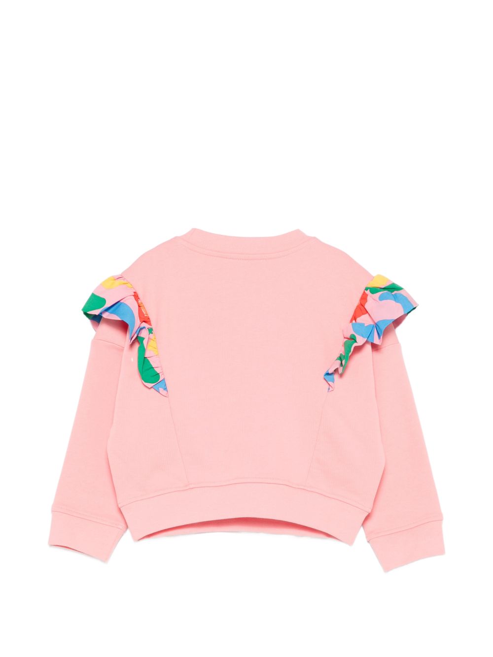 Felpa per bambina Stella McCartney Kids rosa con ruches TY4A70 Z0499 509 STELLA McCARTNEY KIDS 