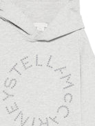 Felpa per bambini Stella McCartney Kids grigia con logo sul davanti TY4B60 Z3409 807 STELLA McCARTNEY KIDS 