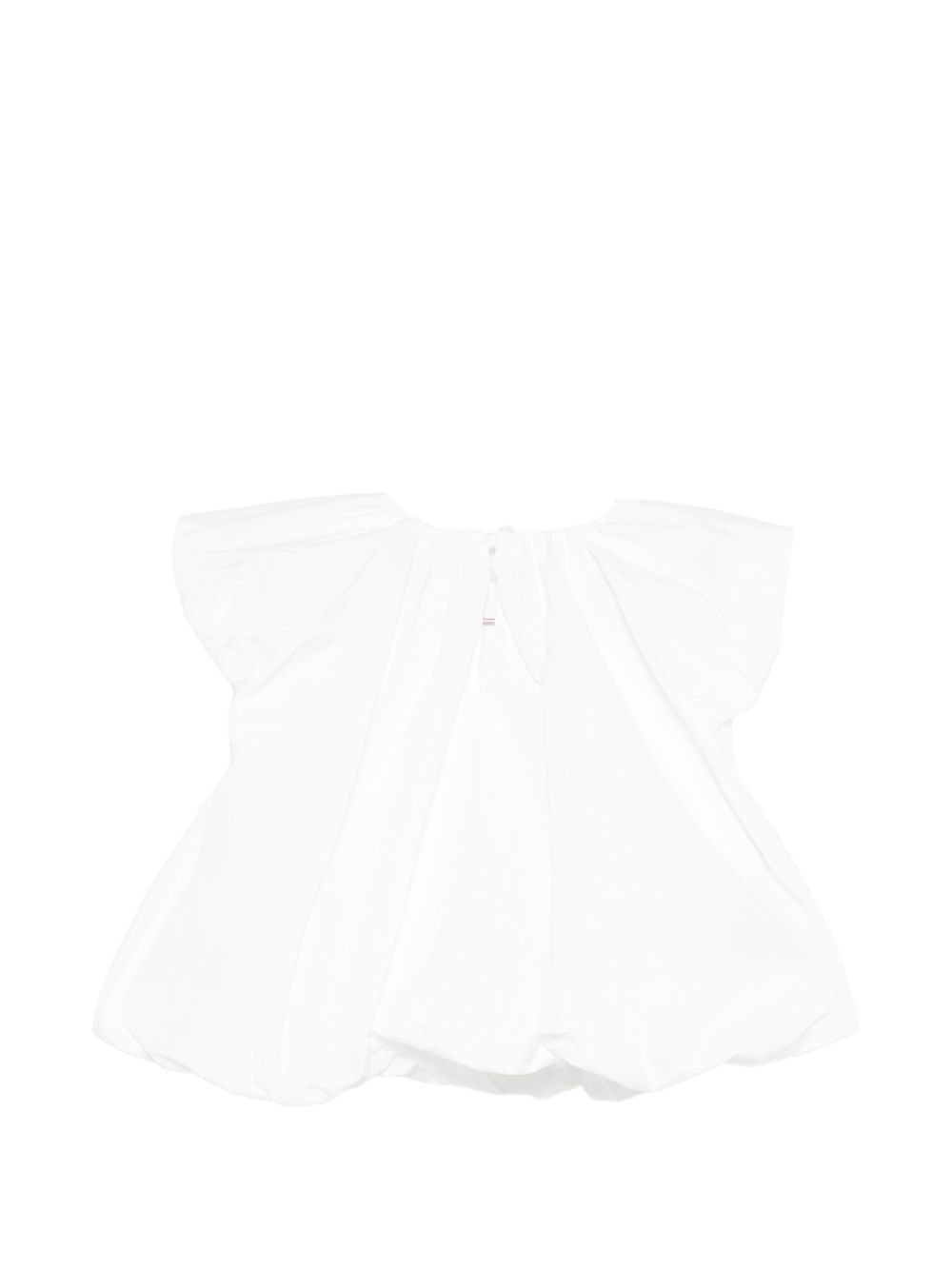 Blusa per bambina Stella McCartney Kids bianca con arricciatura TY5A72 S0183 101 STELLA McCARTNEY KIDS 