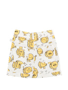 Shorts per neonato Stella McCartney Kids bianco con stampa TY6519 Z3606 101MC STELLA McCARTNEY KIDS 