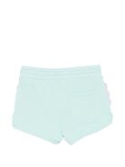 Shorts per bambina Stella McCartney Kids azzurri con stampa pesciolini TY6B69 Z3409 683 STELLA McCARTNEY KIDS 