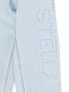Jeans per bambina Stella McCartney Kids in denim con ricamo TY6C70 Z0746 600 STELLA McCARTNEY KIDS 
