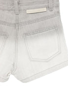 Shorts per bambina Stella McCartney Kids grigi con effetto sfumato TY6C99 Z3543 909 STELLA McCARTNEY KIDS 