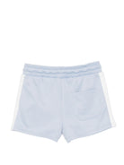 Shorts per bambina Stella McCartney Kids azzurro con elastico in vita TY6D19 Z3498 652 STELLA McCARTNEY KIDS 