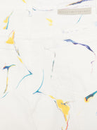 Pantaloni per bambina Stella McCartney Kids bianchi con stampa grafica TY6D50 Z3474 101MC STELLA McCARTNEY KIDS 