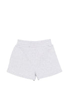 Shorts per bambino Stella McCartney Kids grigio con logo TY6D89 Z0499 807 STELLA McCARTNEY KIDS 