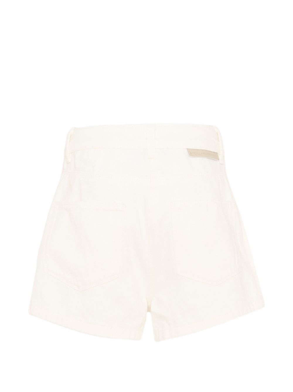 Shorts per bambina Stella McCartney Kids bianco con dettagli stelle TY6F39 Z3457 101 STELLA McCARTNEY KIDS 