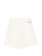 Shorts per bambina Stella McCartney Kids bianco con dettagli stelle TY6F39 Z3457 101 STELLA McCARTNEY KIDS 