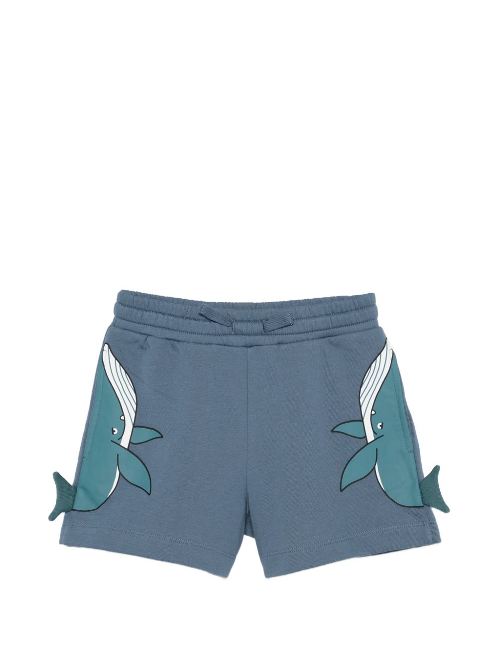 Shorts per bambino Stella McCartney Kids blu con dettagli balena TY6P99 Z3409 61B STELLA McCARTNEY KIDS 